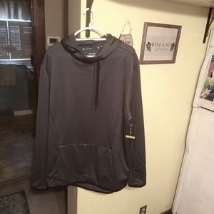A very nice brand new/w tags a Men's XXL black tinted trekgear hoodie.